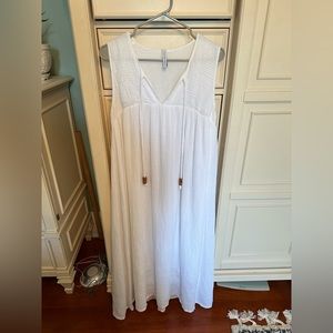Rachel Pally white gauze Joey dress size medium